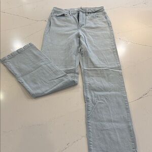 Joe's Jeans Light Blue Flare & Wide Leg (High Rise Caryl)